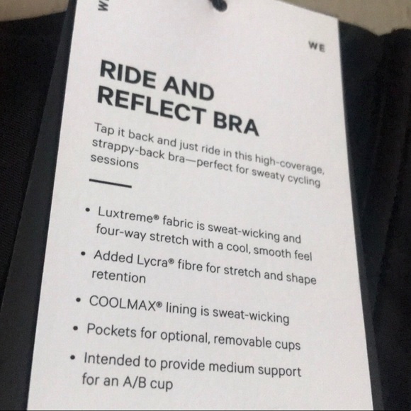 RESERVED Lululemon Ride & Reflect Bra 12 NWT - Picture 7 of 7